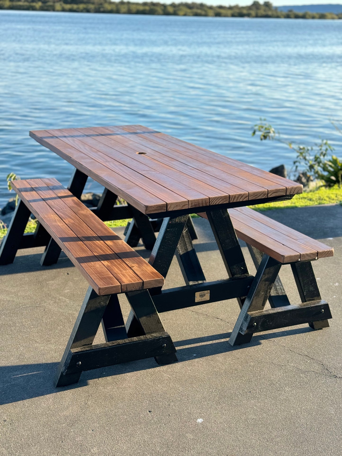 A-Frame 3-Piece Outdoor Dining Set