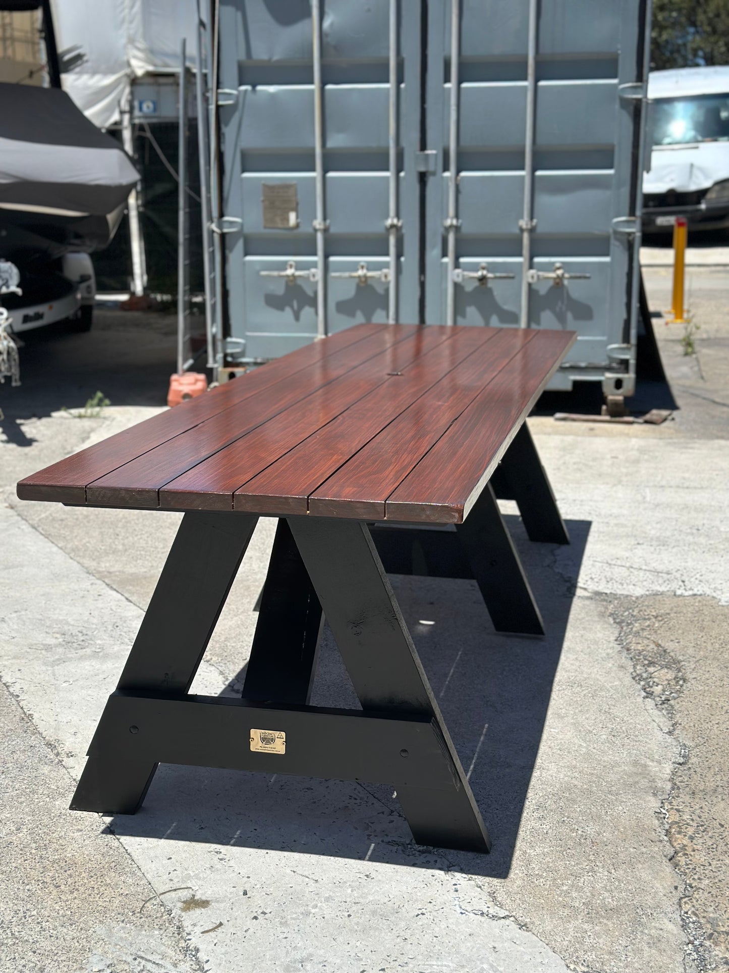 Heavy-Duty 3-Piece Outdoor Table Set