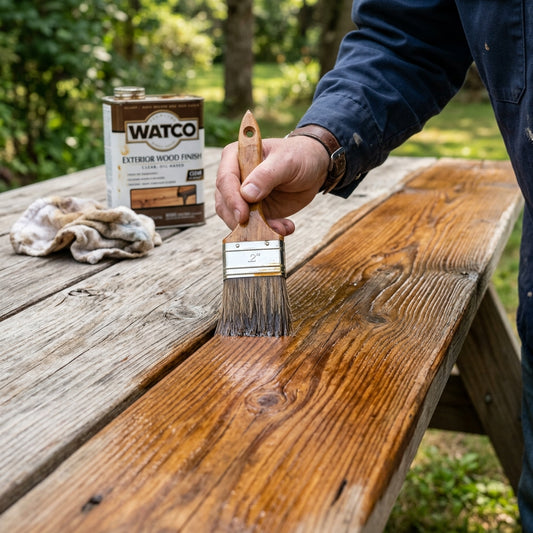 How to protect a timber picnic table from Australia's harsh sun and weather