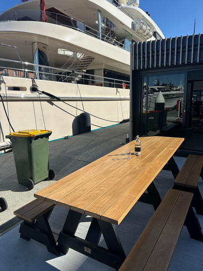 Hardwood Outdoor Table Set