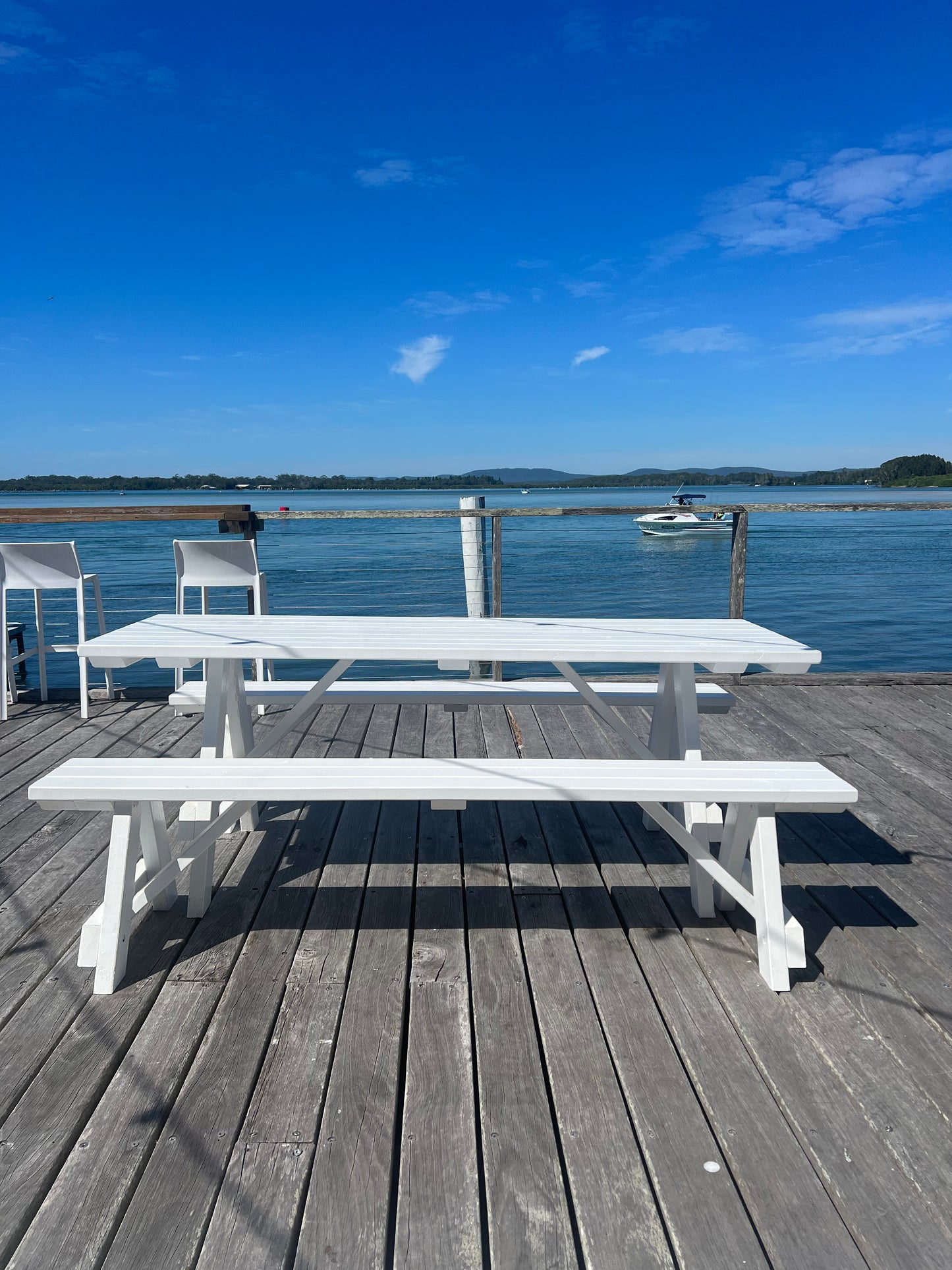 A-Frame Outdoor Dining Set