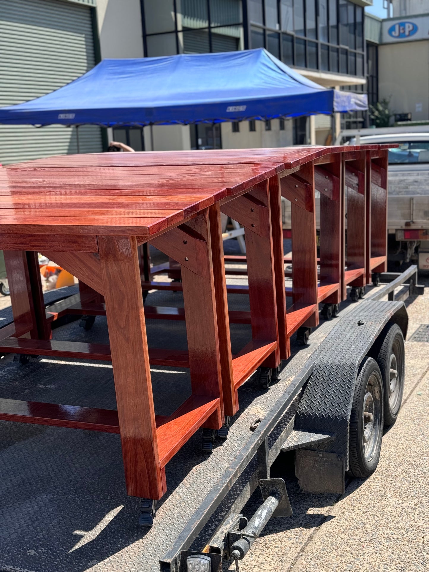 Solid Wood High Bar Tables