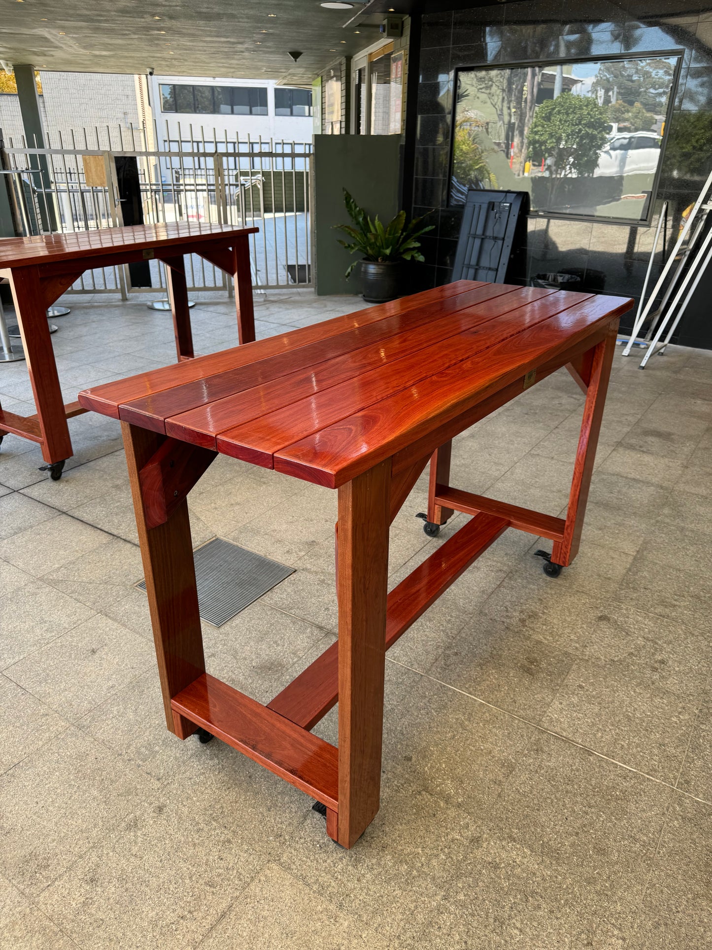 Solid Wood High Bar Tables