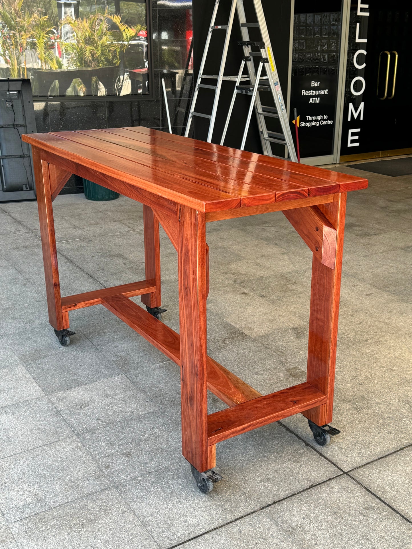 Solid Wood High Bar Tables