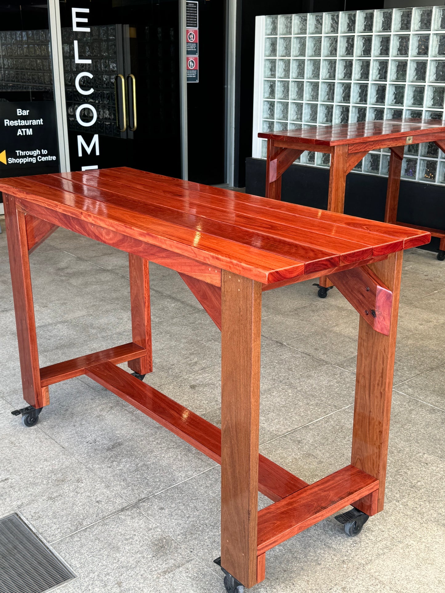 Solid Wood High Bar Tables