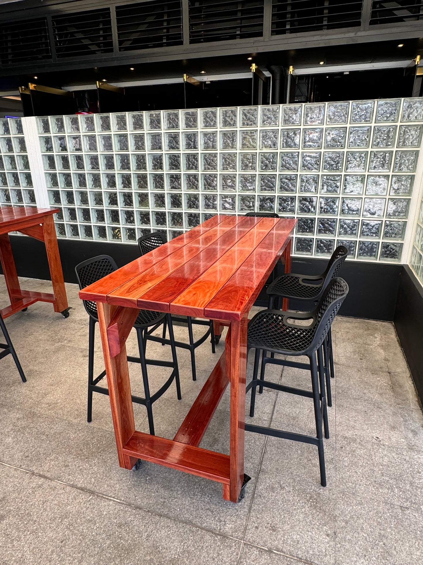 Solid Wood High Bar Tables