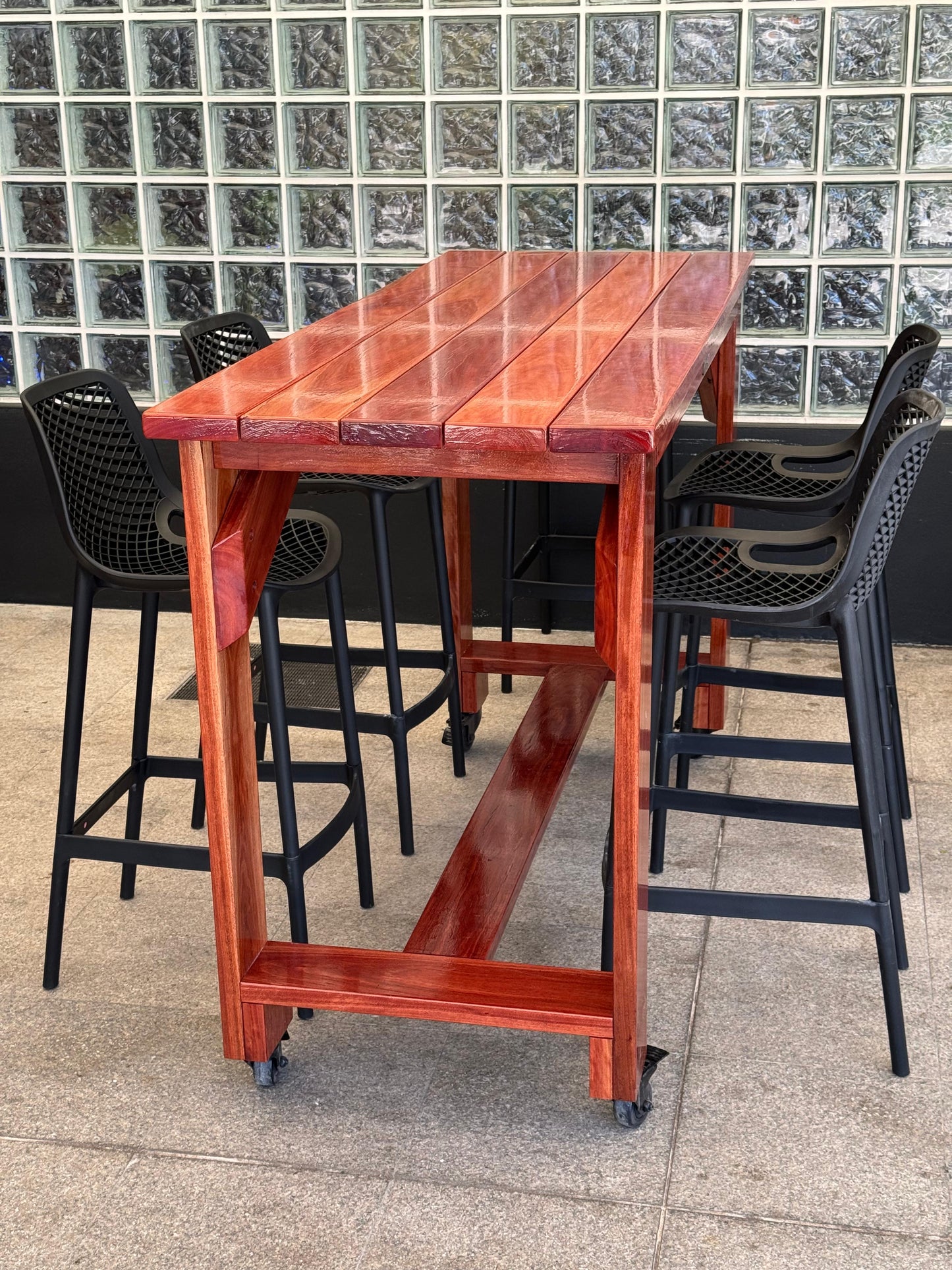 Solid Wood High Bar Tables