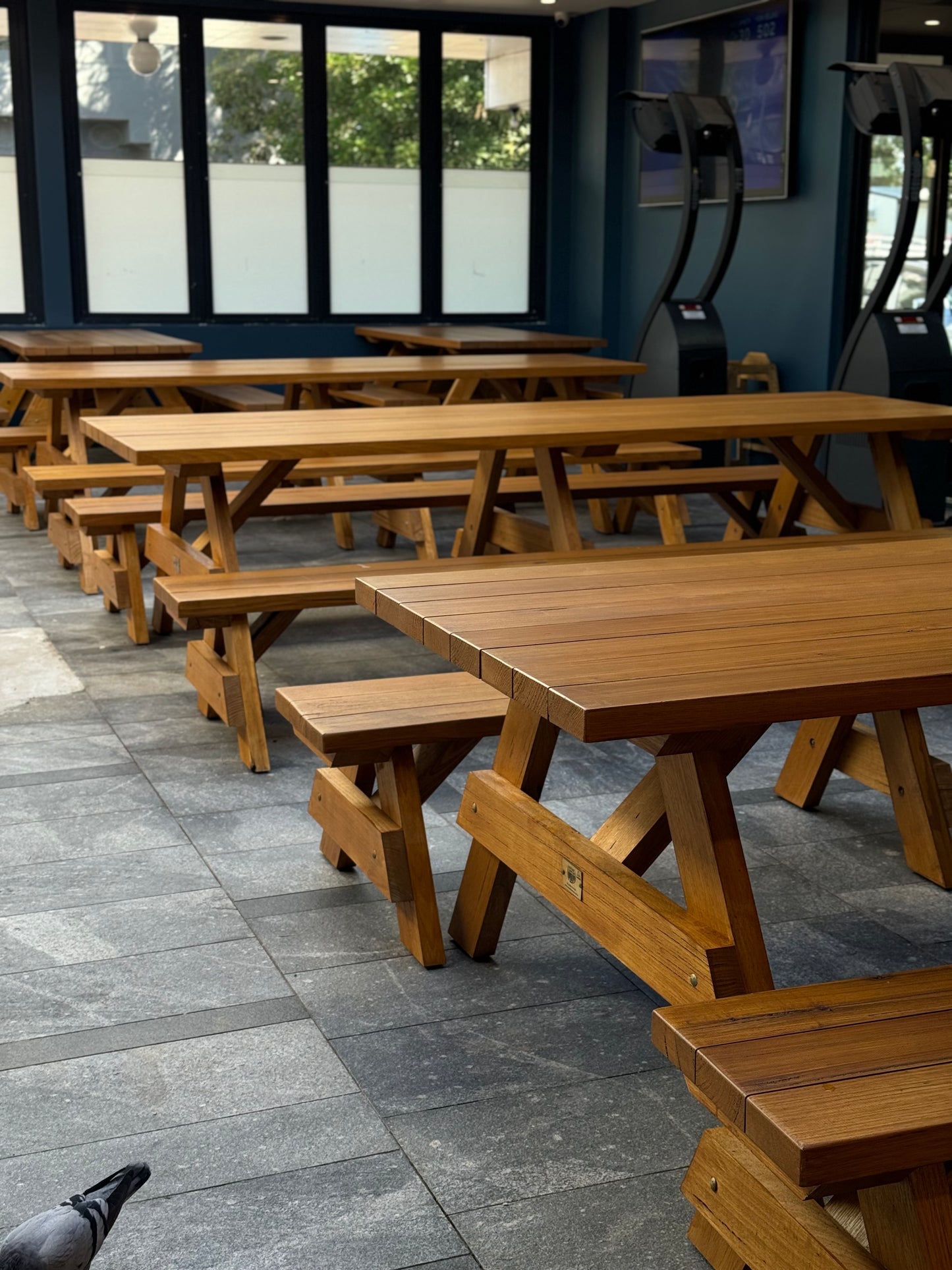 Hardwood Outdoor Table Set