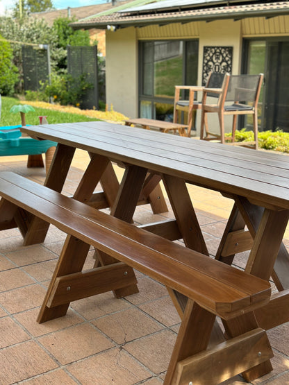 Hardwood Outdoor Table Set