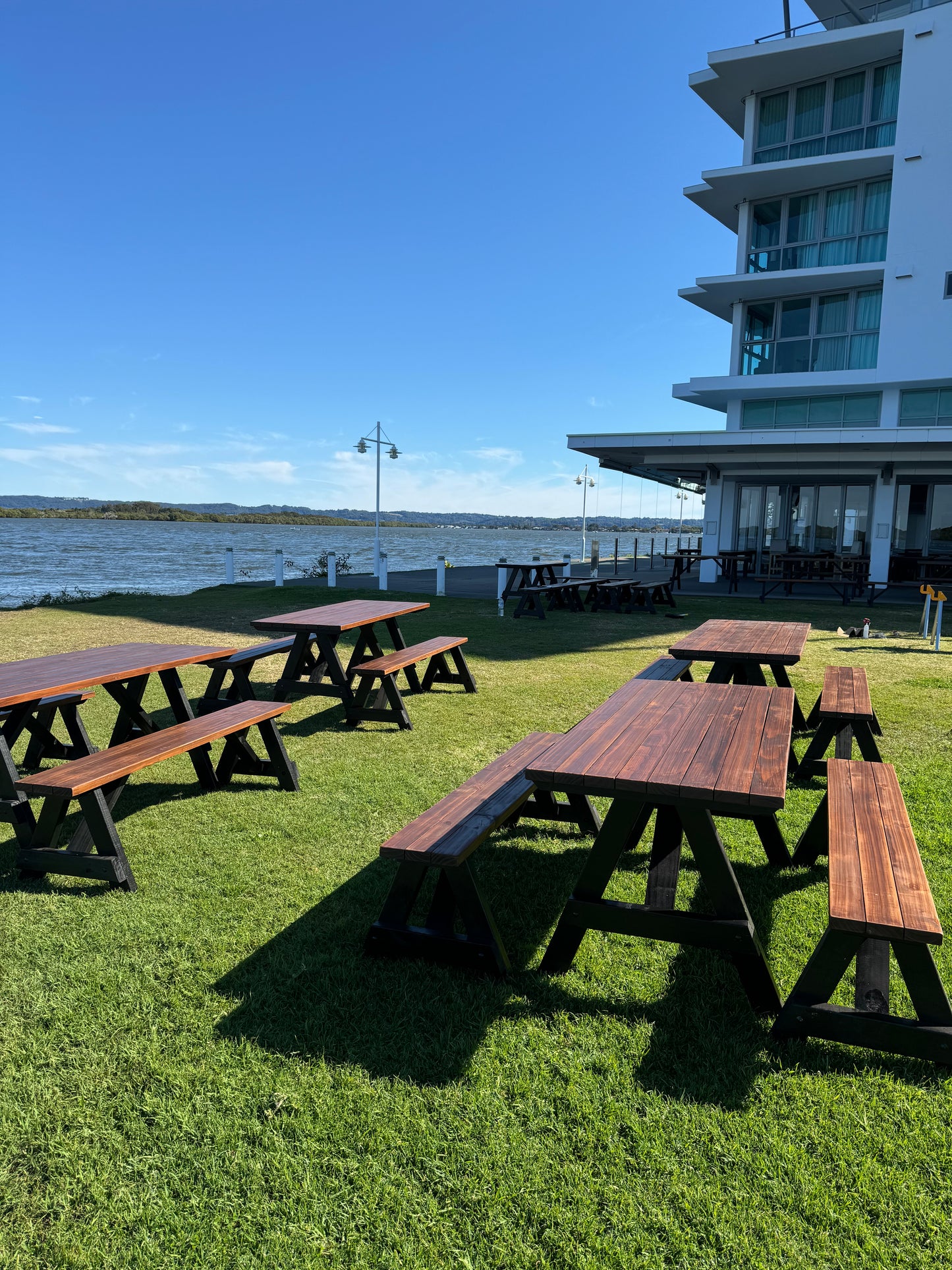 A-Frame Outdoor Dining Set