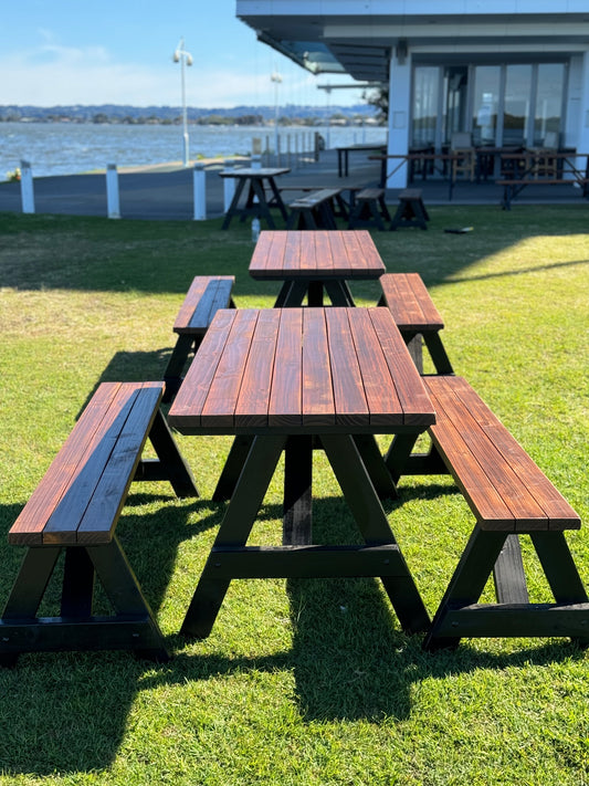 A-Frame Outdoor Dining Set