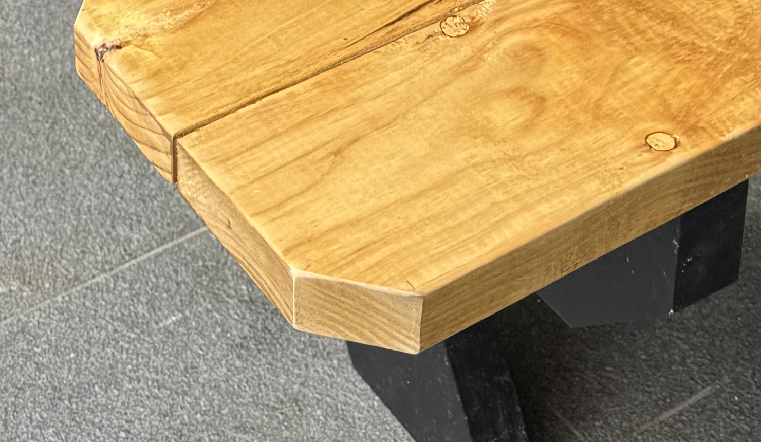 Premium Australian picnic table, handcrafted and durable, featuring smooth rounded edges for enhanced safety and long-lasting outdoor use.
