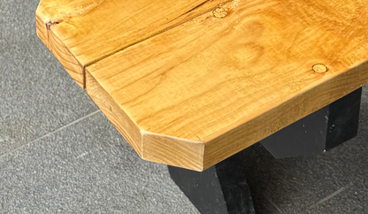 Premium Australian picnic table, handcrafted and durable, featuring smooth rounded edges for enhanced safety and long-lasting outdoor use.
