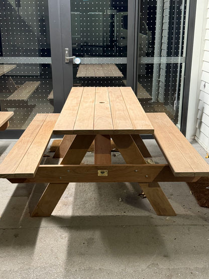 Premium Hardwood Picnic Table