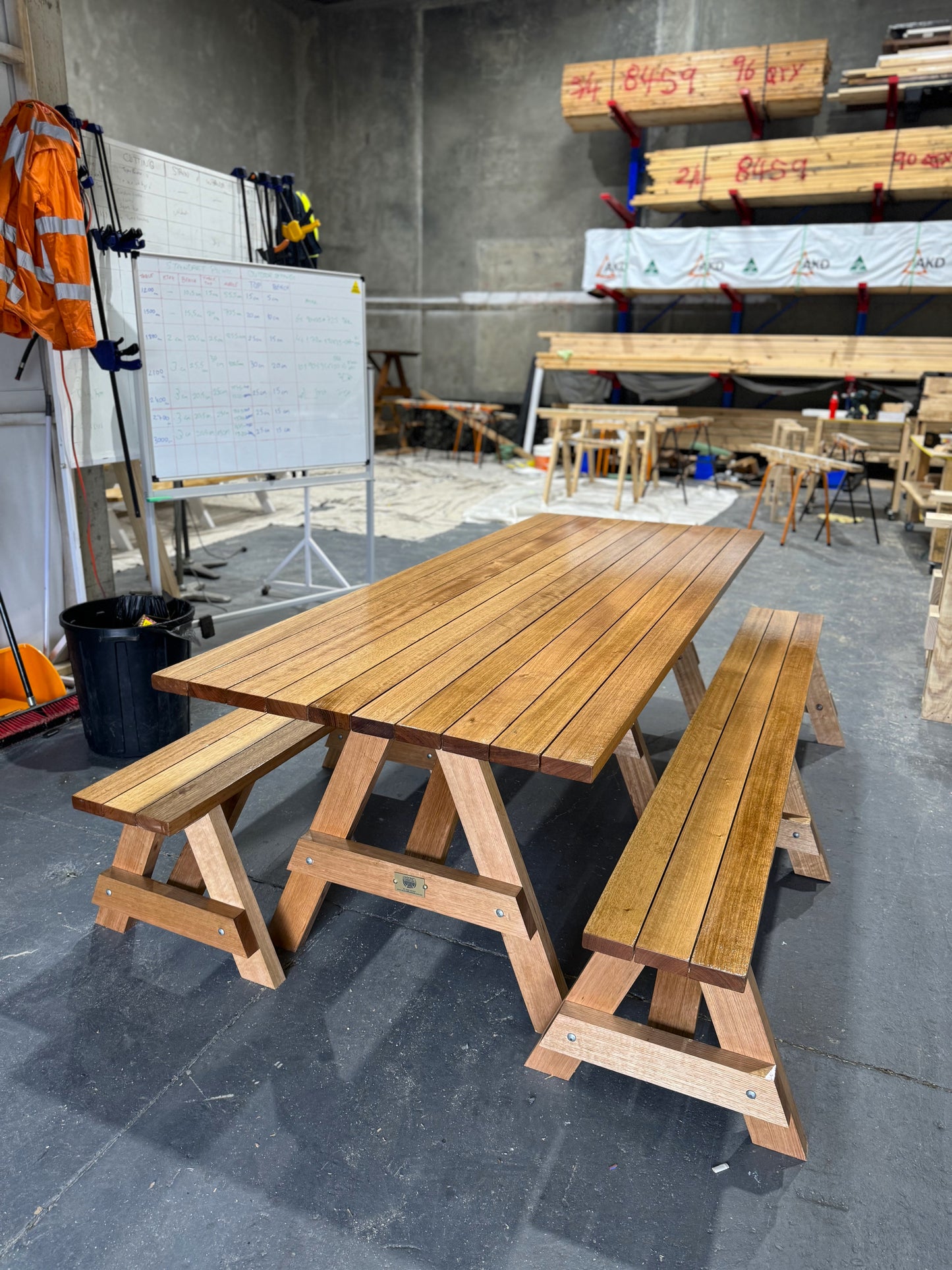 Hardwood Outdoor Table Set